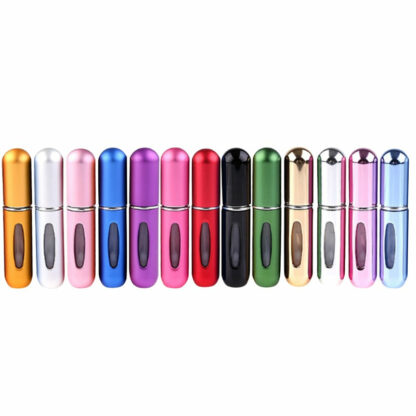 Atomiseur de parfum rechargeable 5 ml, 13 couleurs