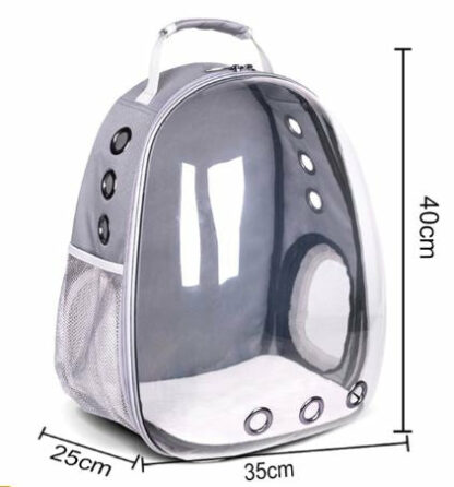 NOUVEAUTÉ - Sac à dos de transport transparent pour chat et chien