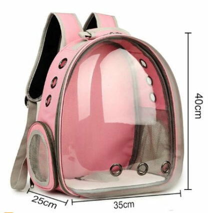 NOUVEAUTÉ - Sac à dos de transport transparent pour chat et chien